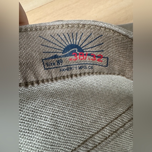 FAHERTY Stretch Terry 5-Pocket Pant - Desert Khaki Size 38/32 - Picture 12 of 16